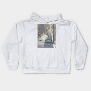 Walk the Street - House Art Kids Hoodie